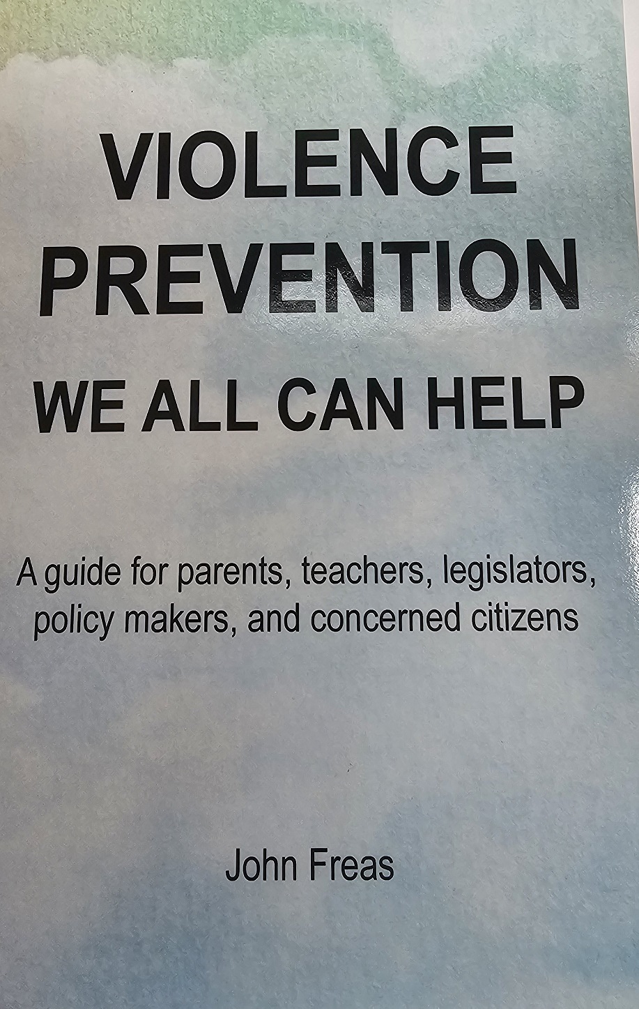 Violence Prevention Cover